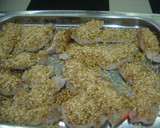 Foto del paso 1 de la receta: Filetes con almendras y bechamel