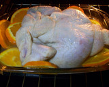 Foto del paso 1 de la receta: Pollo al horno a la naranja