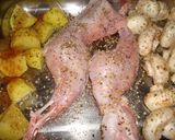 Foto del paso 3 de la receta: Conejo asado con sésamo a la sidra