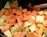 Foto del paso 4 de la receta: Crema de calabaza y puerro