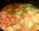 Foto del paso 5 de la receta: Crema de calabaza y puerro