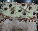 Foto del paso 8 de la receta: Pizza integral de tres sabores