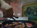 Salchichas al vino