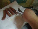 Salchichas al vino