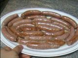 Salchichas al vino