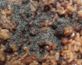 Foto del paso 3 de la receta: Arroz rojo tipo "sekihan" japonés. Girasol de batata. Apto celíacos y alérgicos