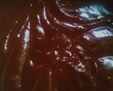 Foto del paso 2 de la receta: Tarta de galletas, flan y chocolate (sin azúcar)