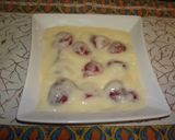 Foto del paso 1 de la receta: Fresas con natillas al caramelo