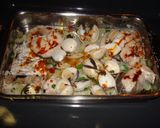 Foto del paso 4 de la receta: Merluza al horno con almejas