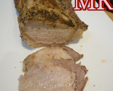 Foto del paso 4 de la receta: Lomo de cerdo a la sal en el microondas