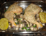 Foto del paso 4 de la receta: Pollo asado a las finas hierbas