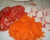 Foto del paso 1 de la receta: Ensalada rápida con aderezo fácil