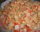 Foto del paso 2 de la receta: Huevos duros rellenos de surimi