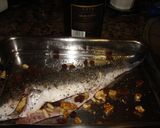 Foto del paso 3 de la receta: Lubina con frutos secos al cava