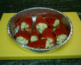 Foto del paso 1 de la receta: Pimientos del piquillo rellenos de ajos tiernos