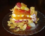 Foto del paso 8 de la receta: Tarta de gelatina con frutas, yogurt y cereal