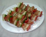 Foto del paso 2 de la receta: Brochetas de pollo con boniato en su salsa