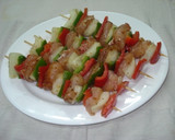 Foto del paso 2 de la receta: Brochetas de pollo con boniato en su salsa