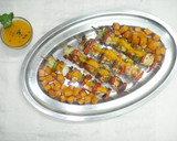 Foto del paso 4 de la receta: Brochetas de pollo con boniato en su salsa