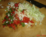 Foto del paso 1 de la receta: Ensalada de lentejas con palitos de cangrejo