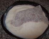 Foto del paso 3 de la receta: Milanesa con cebolla caramelizada y mozzarella