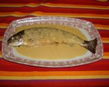Foto del paso 5 de la receta: Truchas en salsa de langostinos