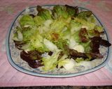 Foto del paso 3 de la receta: Ensalada crujiente con pollo y sésamo