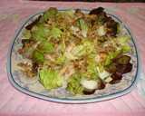 Foto del paso 4 de la receta: Ensalada crujiente con pollo y sésamo