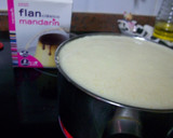 Foto del paso 1 de la receta: Flan al caramelo con bizcocho