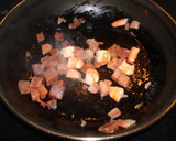 Foto del paso 2 de la receta: Espinacas, con jamón y langostinos