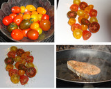 Foto del paso 3 de la receta: Salmón con coca-cola y ensalada de cherrys