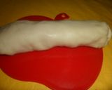 Foto del paso 2 de la receta: Arrollado de queso, jamón y algo más