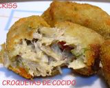 Foto del paso 6 de la receta: Croquetas de cocido con sus verduras y cebolla