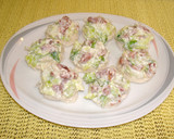 Foto del paso 3 de la receta: Canapés de mayonesa con jamón serrano