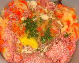 A picture of step 1 of Stuffed Meatloaf.