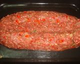 A picture of step 3 of Stuffed Meatloaf.