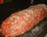 A picture of step 6 of Stuffed Meatloaf.