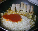 Foto del paso 2 de la receta: Arroz meloso con secreto de cerdo