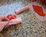 Foto del paso 3 de la receta: Moldeado de carne con jamón cocido y espinacas
