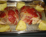 Foto del paso 2 de la receta: Carrilleras asadas con jamón