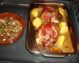 Foto del paso 3 de la receta: Carrilleras asadas con jamón