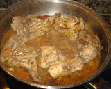 Foto del paso 5 de la receta: Conejo con gambas