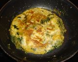 Foto del paso 5 de la receta: Tortilla de espinacas, judías verdes con sobresada
