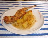 Foto del paso 4 de la receta: Conejo asado enriquecido