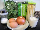 Crema de espinacas con "secreto" de espárragos