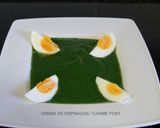 Foto del paso 6 de la receta: Crema de espinacas con "secreto" de espárragos