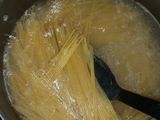 Espaguetti de queso
