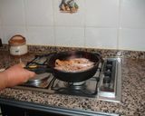 A picture of step 3 of Langoustines with Sauce.