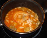 Foto del paso 5 de la receta: Judias con langostinos
