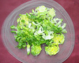 Foto del paso 1 de la receta: Ensalada con tortitas de arroz